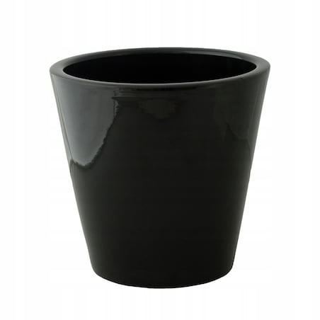 DONICA SOFIA ceramiczna czarny połysk śr. 19cm