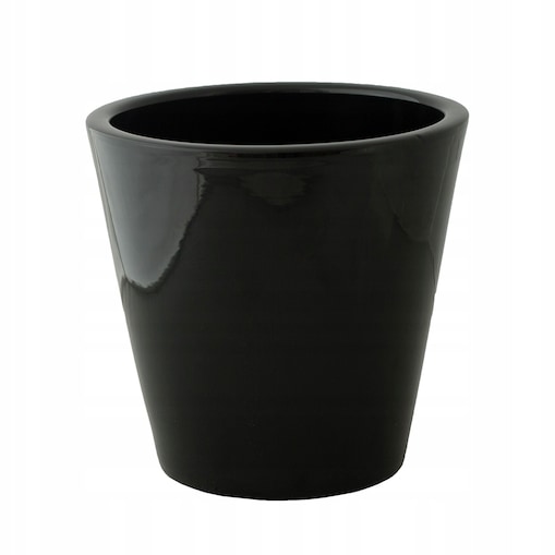 DONICA SOFIA ceramiczna czarny połysk śr. 19cm