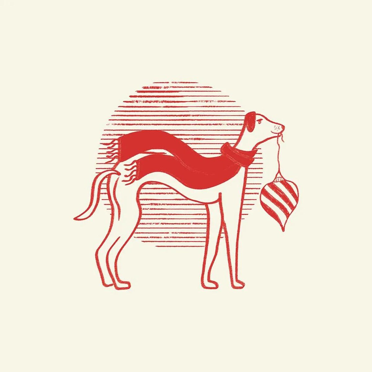 Poduszka świąteczna na krzesło - festive chic