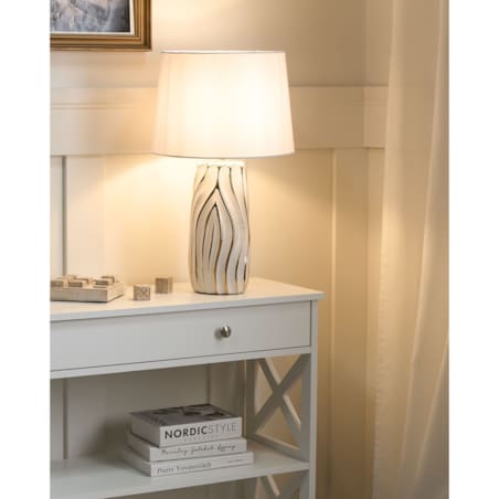 Lampa stołowa PATUCA Ceramika Biały