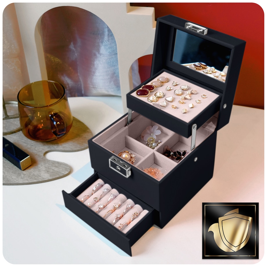 Szkatułka na biżuterię skrzynka pudełko kuferek Massido