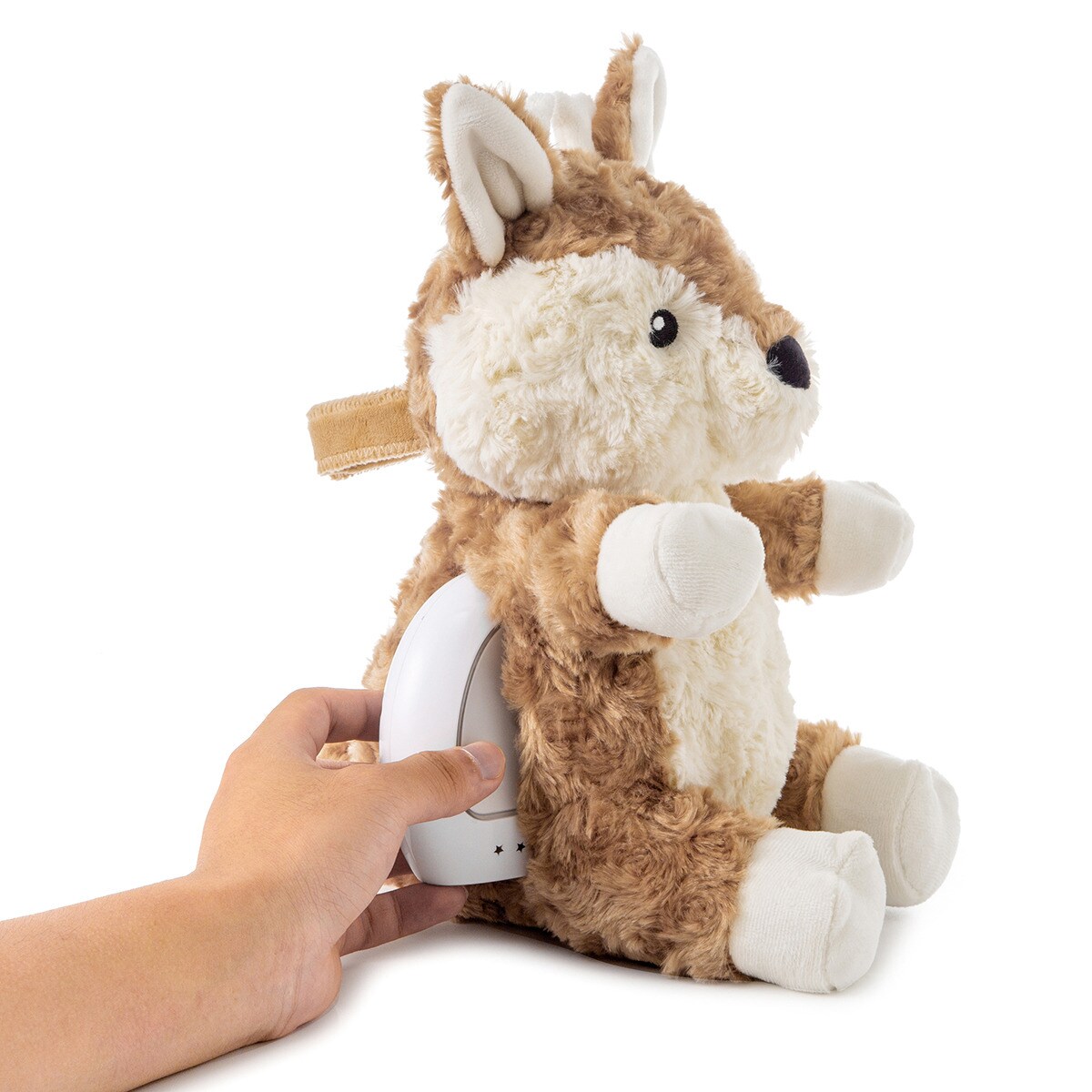 Szumiąca sarenka z czujnikiem ruchu i pozytywką - Cloud b® LoveLight Buddies Finley Fawn™