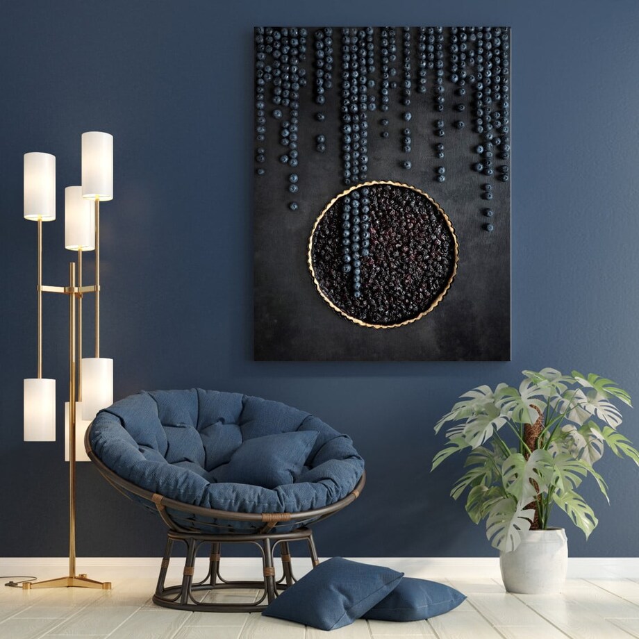 Poster Story, Plakat, Obraz - Tarta Jagodowa, wymiary 50 x 70 cm