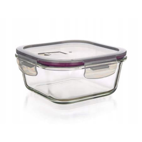 SZKLANY POJEMNIK DO przechowywania żywności 750 ml