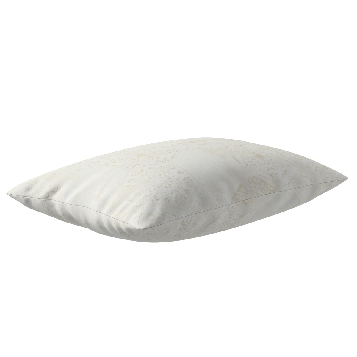 Poszewka Kinga na poduszkę prostokątną 47x28 ecru ornament