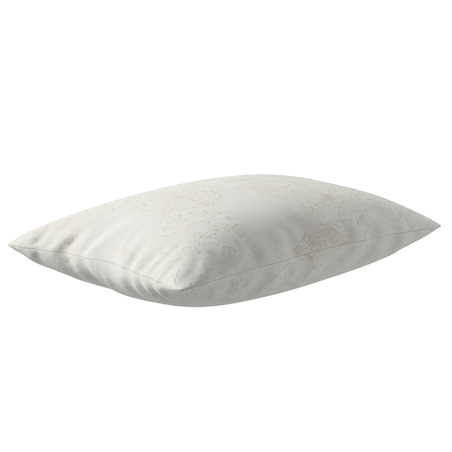 Poszewka Kinga na poduszkę prostokątną 47x28 ecru ornament