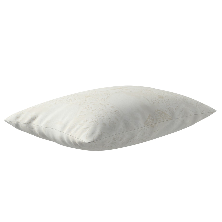 Poszewka Kinga na poduszkę prostokątną 47x28 ecru ornament