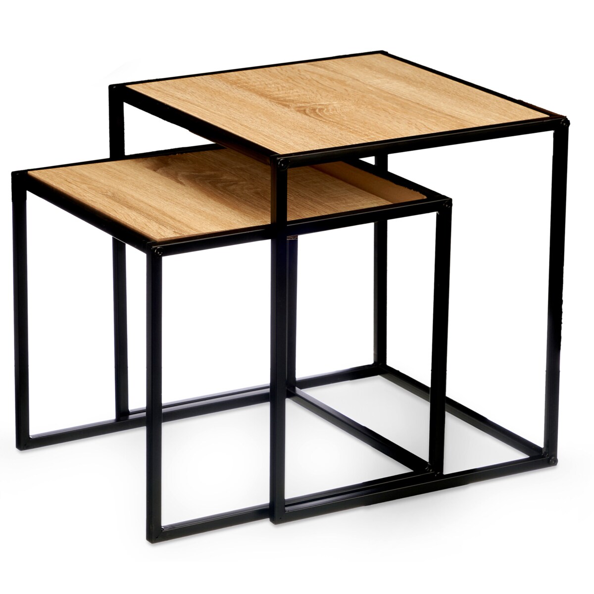 Zestaw stolików metalowych INDUSTRY, 2 sztuki