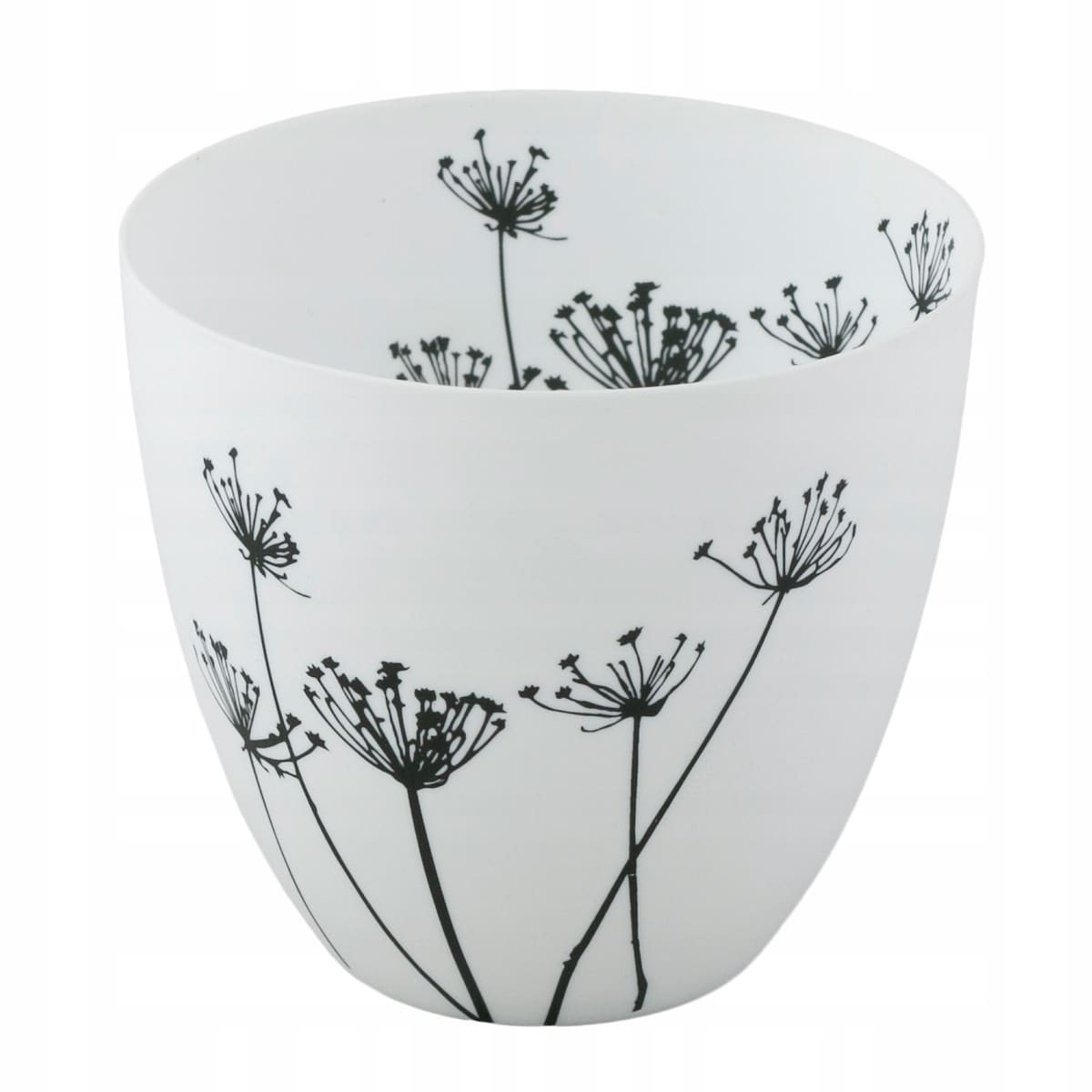 ŚWIECZNIK tealight KWIATY ceramika