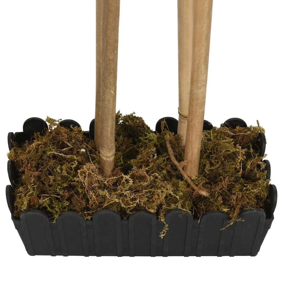 vidaXL Sztuczny bambus, 760 liści, 120 cm, zielony