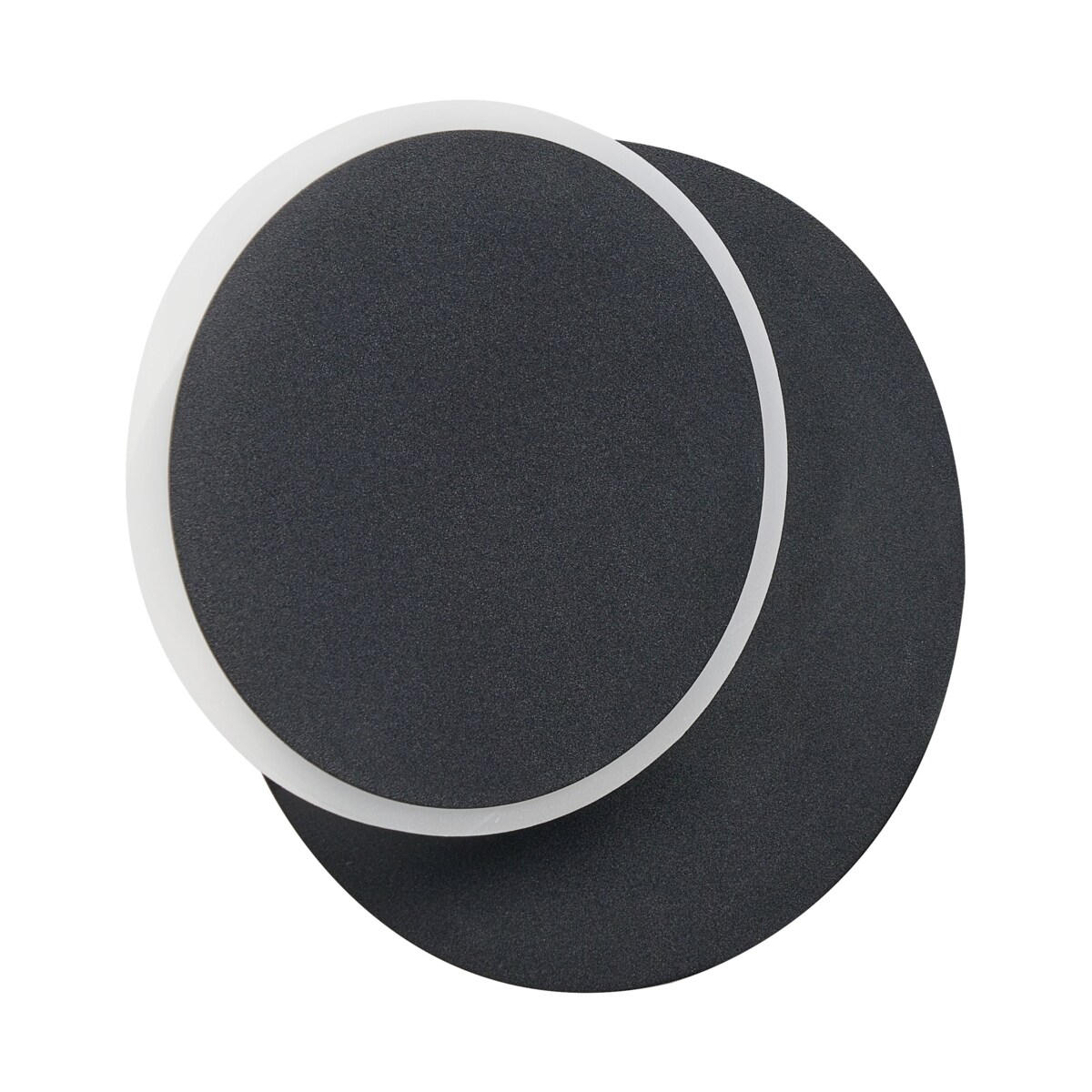 Zestaw 2 lamp ściennych SEMNON LED Metal Czarny