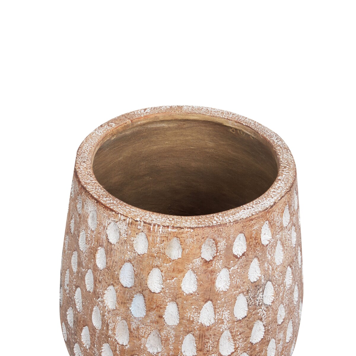 Doniczka na stojaku 27 x 27 x 61 cm jasnobrązowa ASCLEPIAS