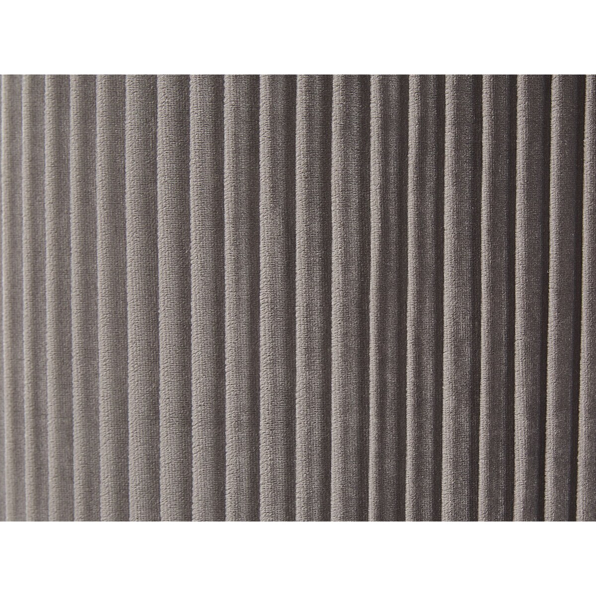 Zestaw 2 pufów ze schowkiem szary MIRAMAR