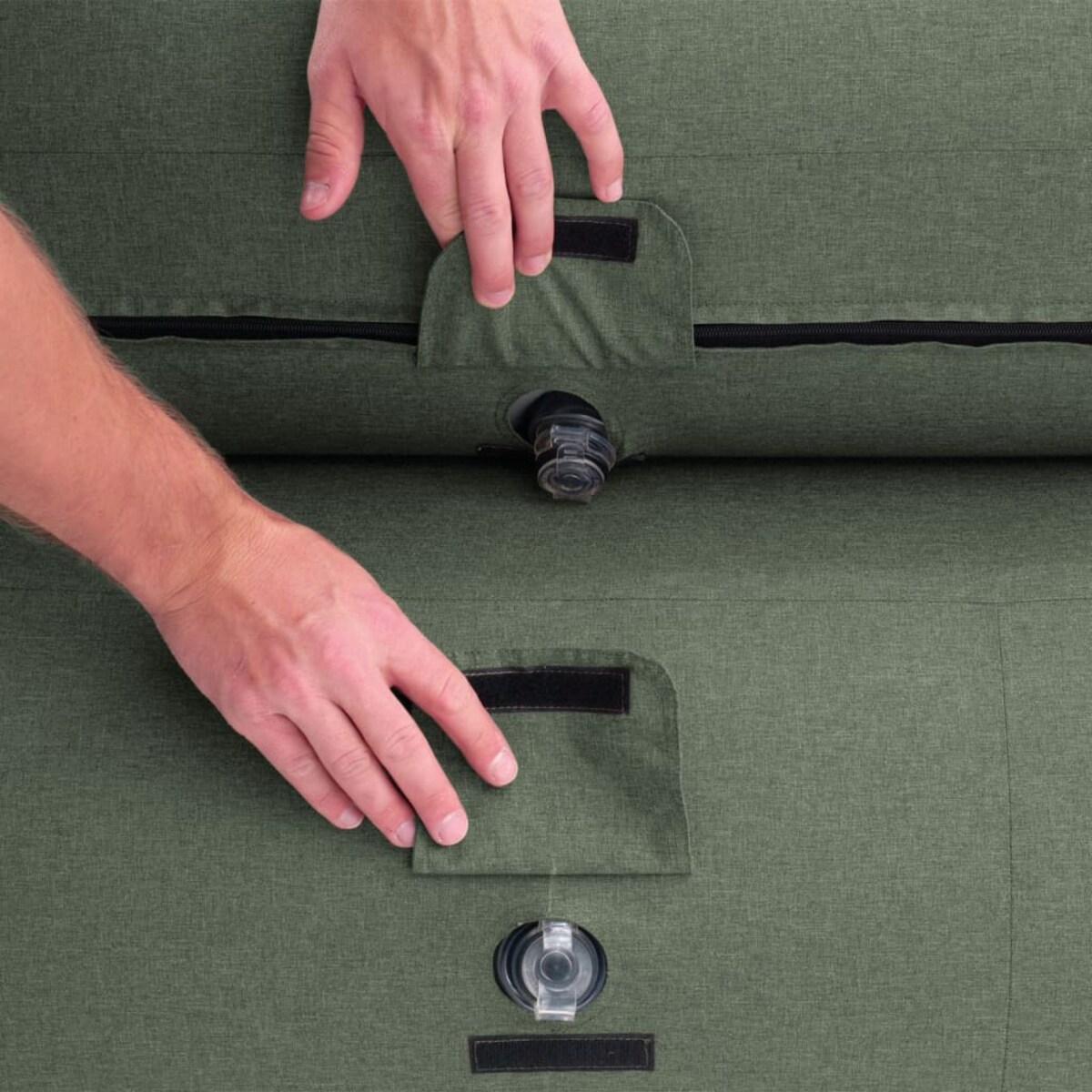 Outwell Dmuchany fotel Cross Lake, zielony