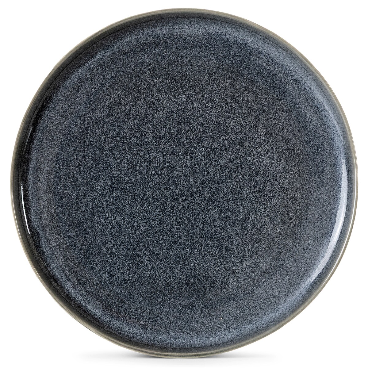 EDA Talerz obiadowy 6 szt., niebieski/szary/beżowy