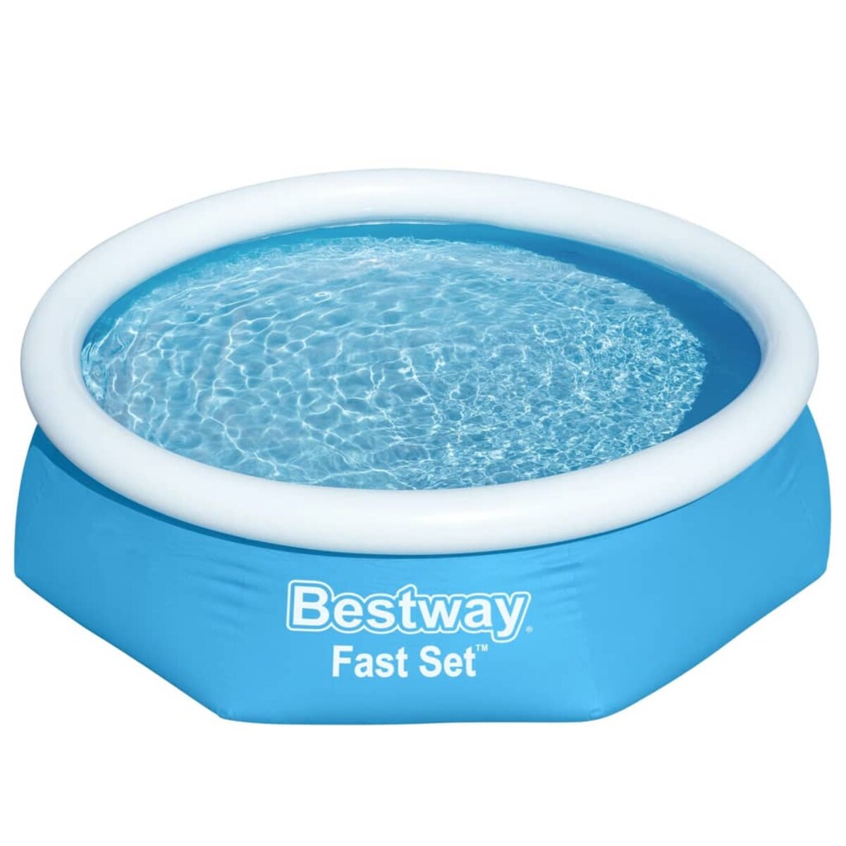 Bestway Nadmuchiwany basen Fast Set, okrągły, 244 x 61 cm, 57265
