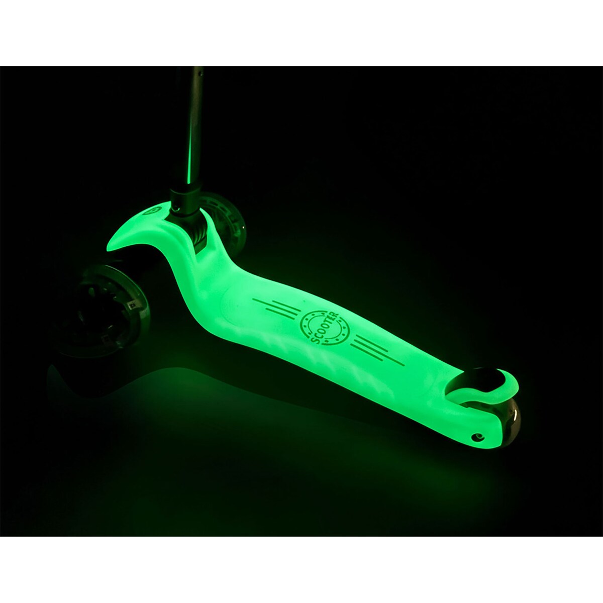 Hulajnoga trójkołowa dla dzieci Ricokids Glow balansowa świecąca w ciemności 765700