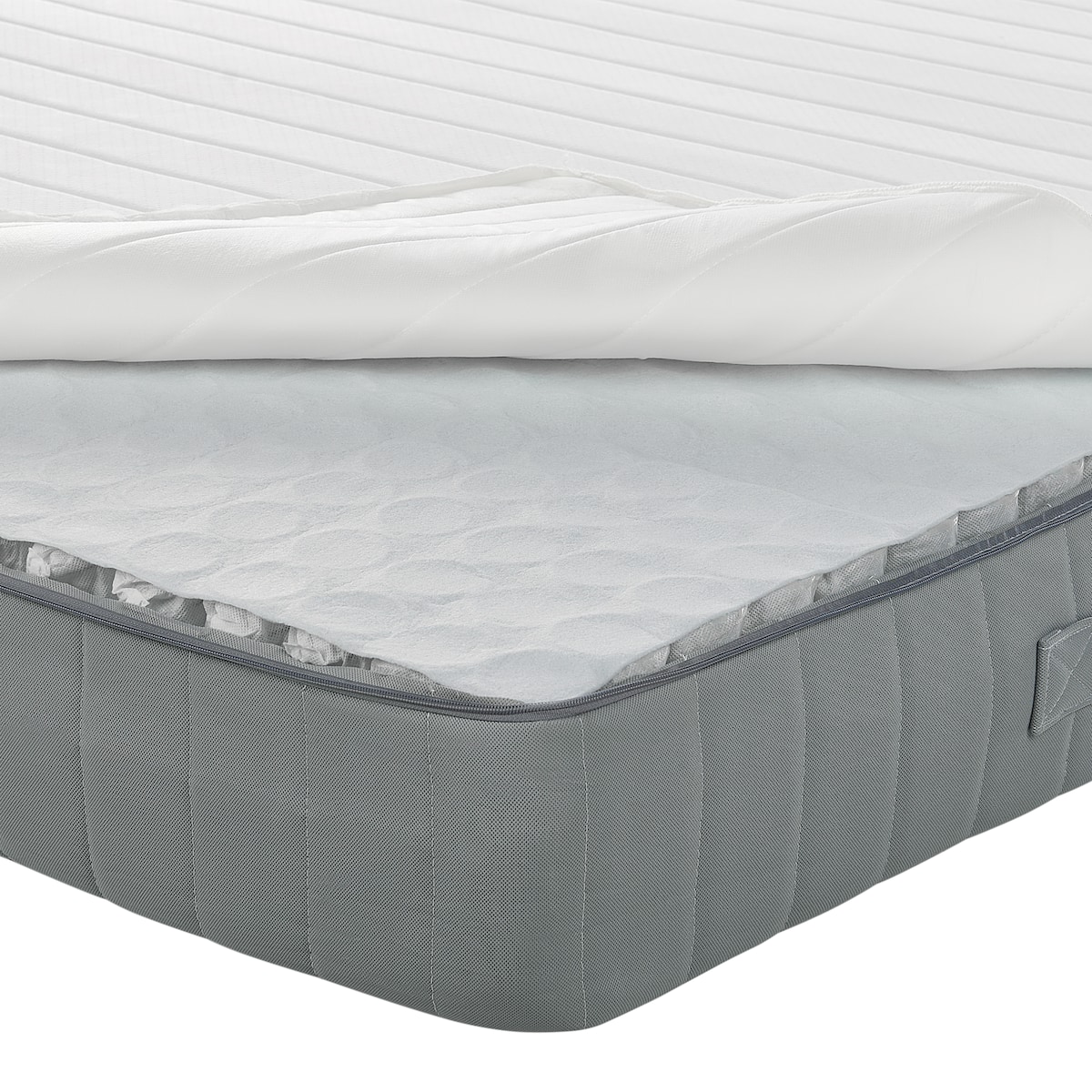 Materac kieszeniowy z pianką termoelastyczną SILENT HYBRID 7 PLUS H3/4 twardy 140 x 200 cm