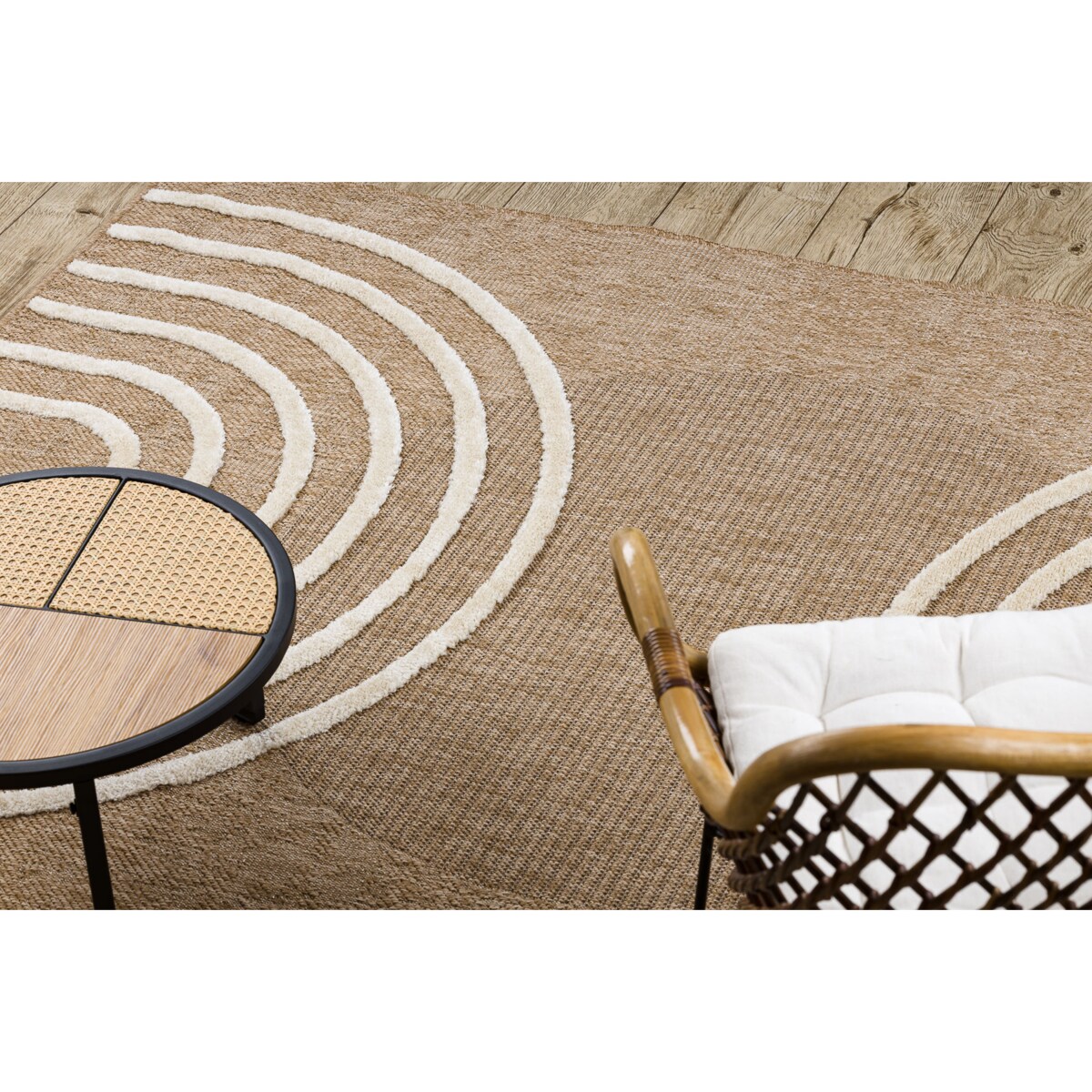 Dywan SPARK 0688A beż / krem - Geometryczny, 180x270 cm