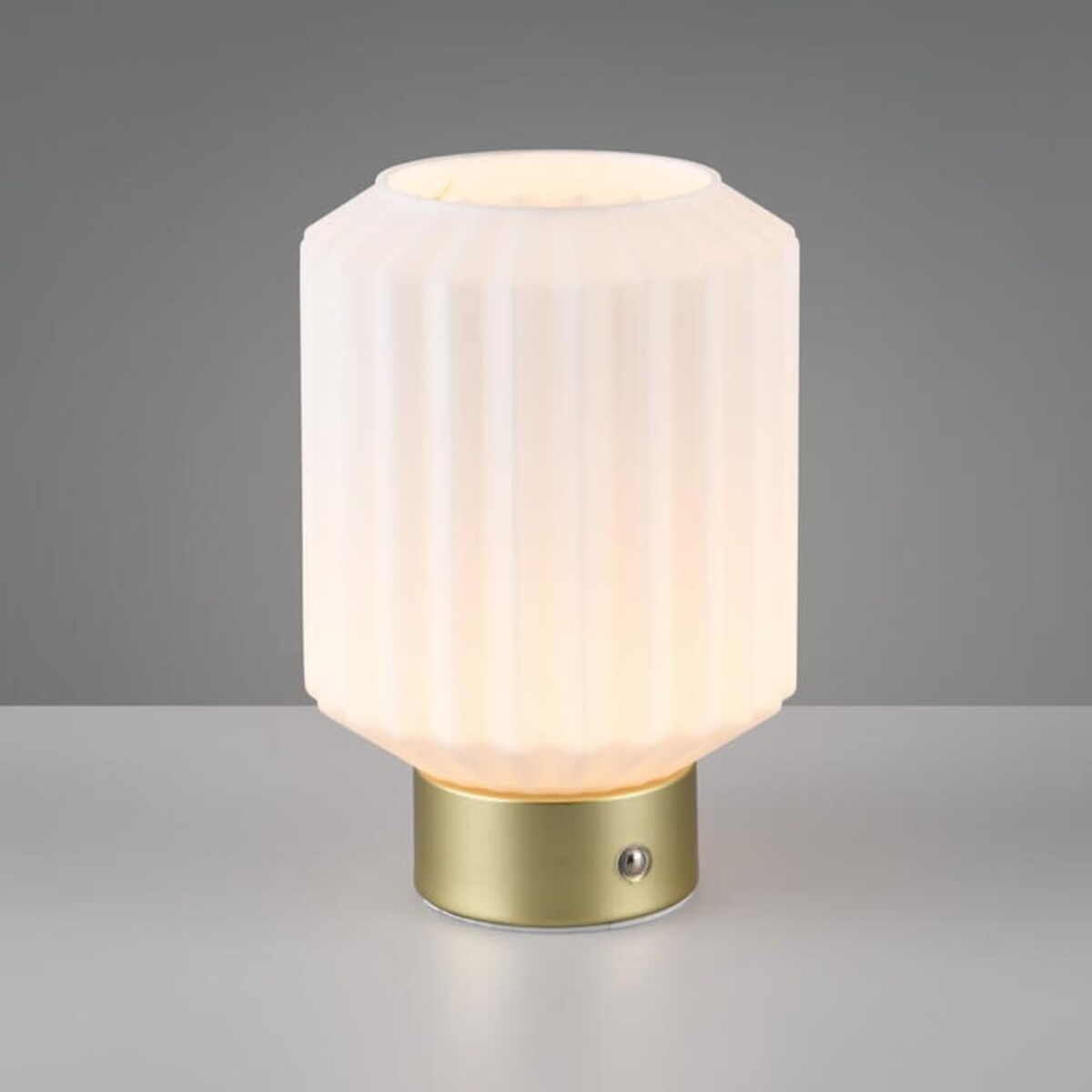 Lampka nocna USB Lord R57761101 RL Light LED 2W 3000K szkło biała złota