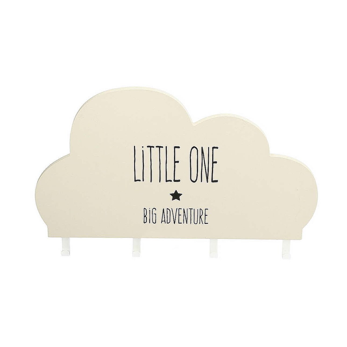 Wieszak Cloud cream, 35x2x23cm