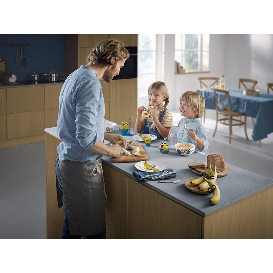 Zestaw naczyń i sztućców dla dzieci Minionki, WMF