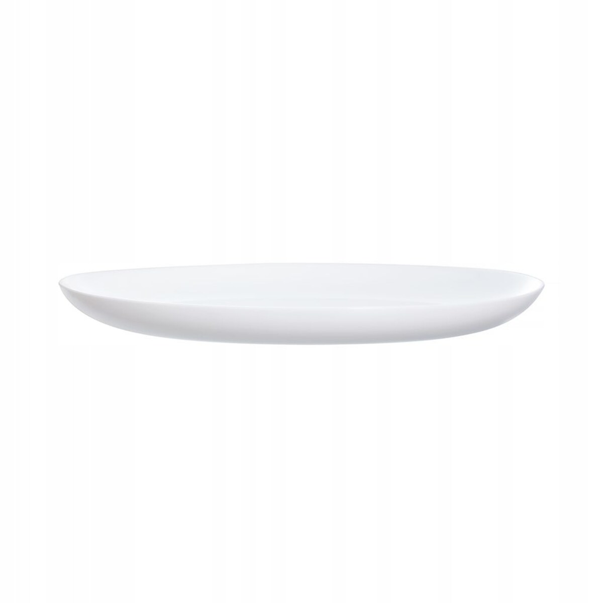 TALERZE DESEROWE BIAŁE gładkie diwali luminarc 6szt komunia święta na deser