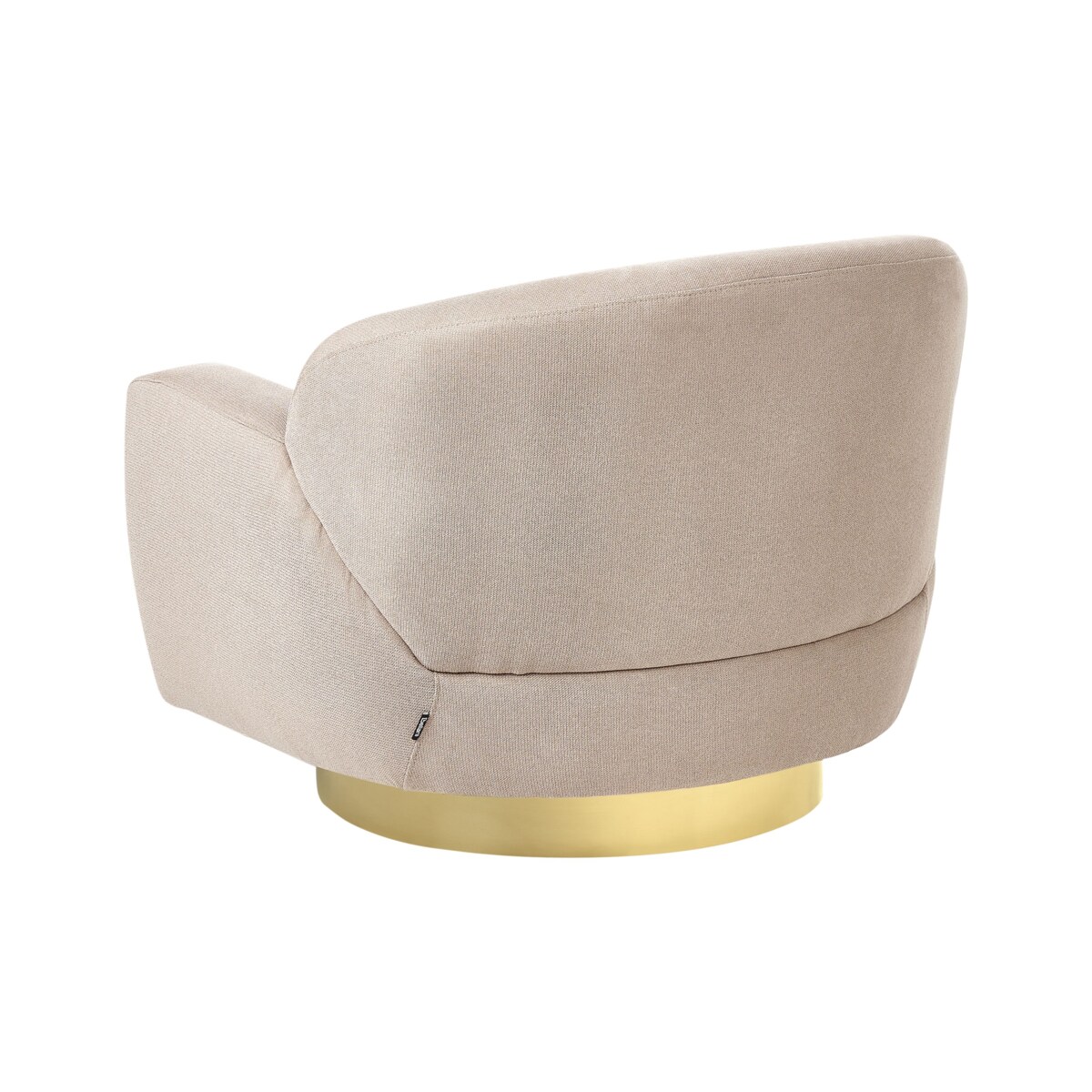 Fotel LEJRE Beżowoszary