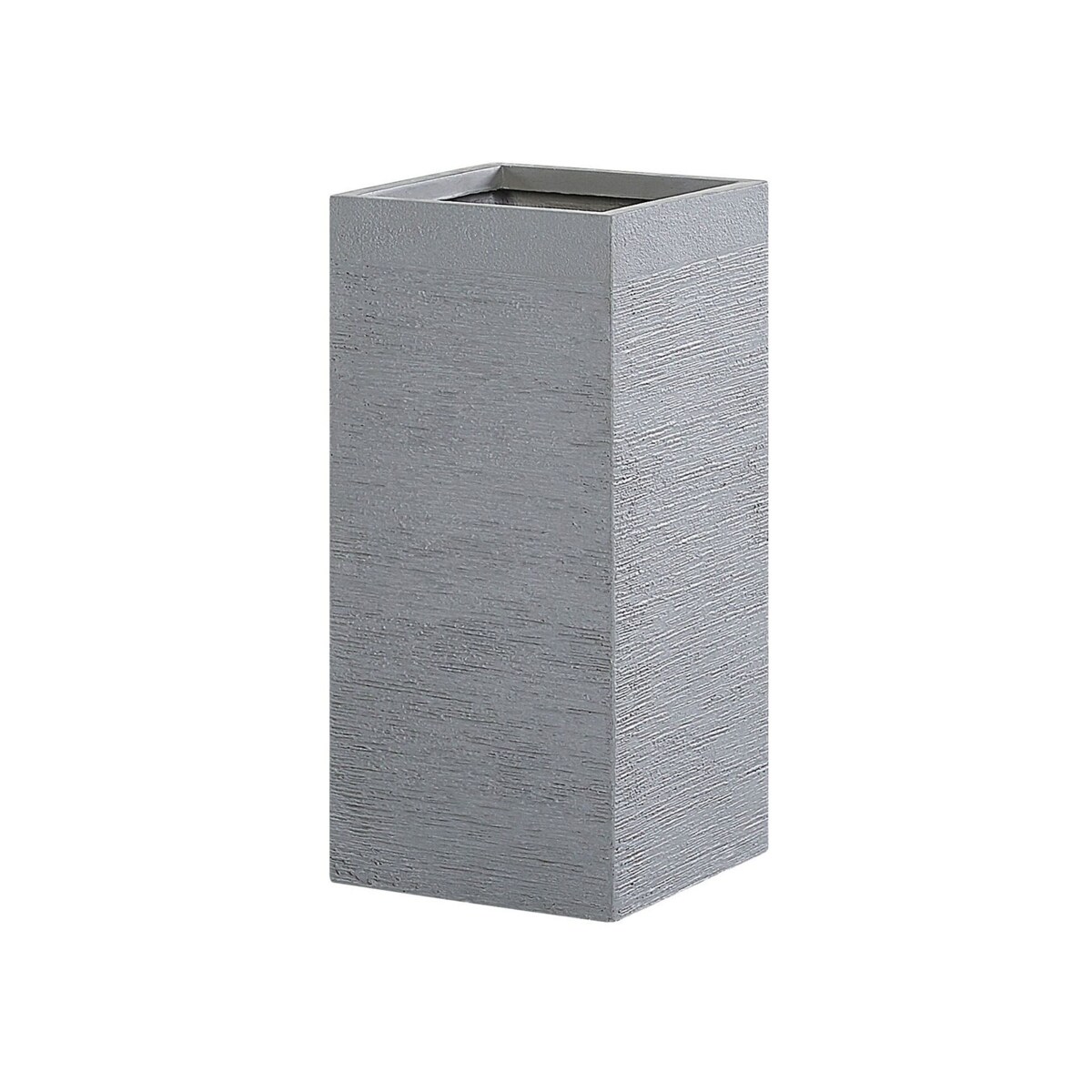 Doniczka 33 x 33 x 70 cm szara DION