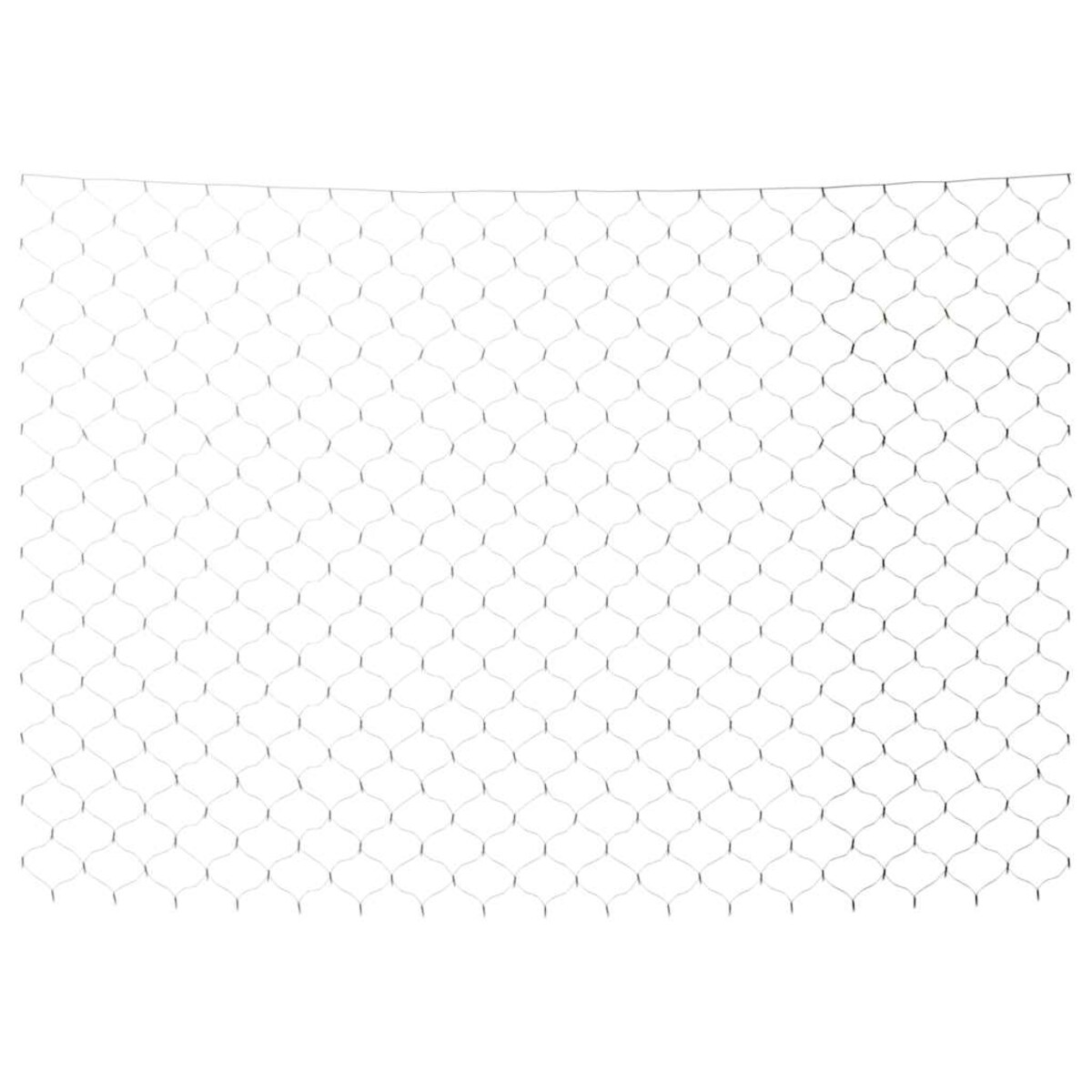 vidaXL Siatka z lampek LED, zimna biel, 3x3 m, 306 LED