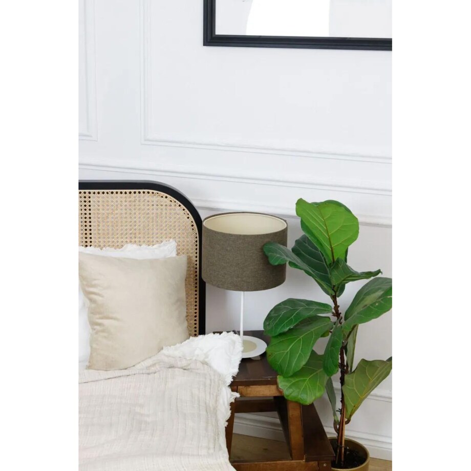 Lampa stołowa ERUTAN III brązowa