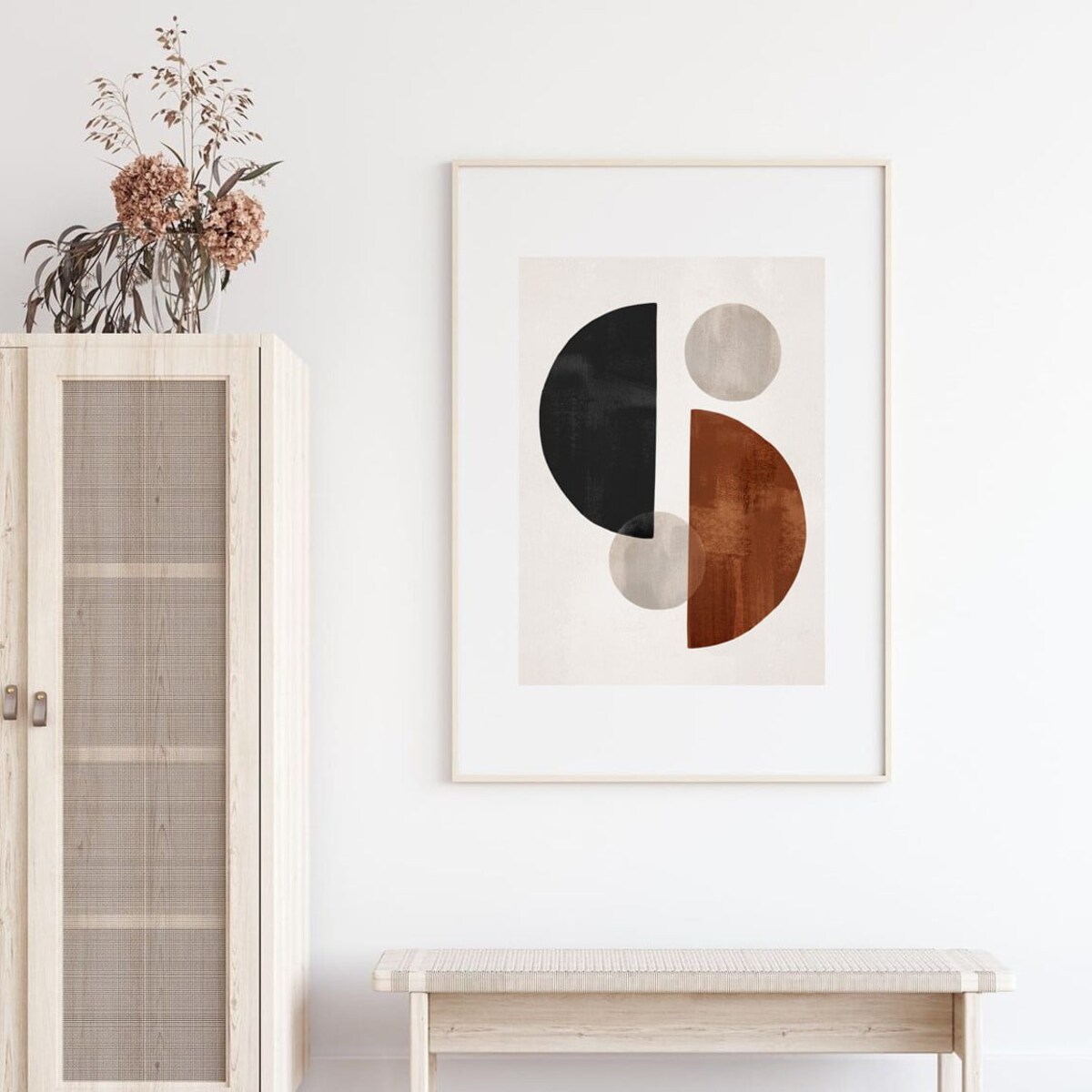 Poster Story, Plakat, Obraz - Abstrakcyjne Figury No2, wymiary 60 x 84 cm