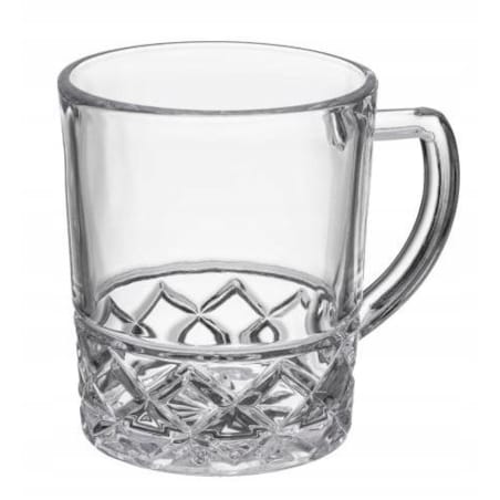 KOMPLET SZKLANEK 6x 240 ml NA KAWĘ herbatę cappuccino napoje soki prezenty