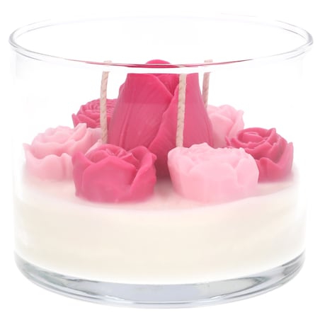 Świeca sojowa ZAPACHOWA świeczka KWIATY handmade prezent CANDELA ENCANTADA