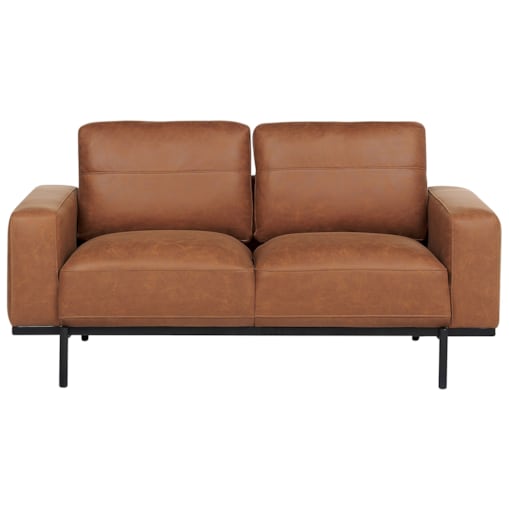 Sofa 2-osobowa brązowa SOVIK
