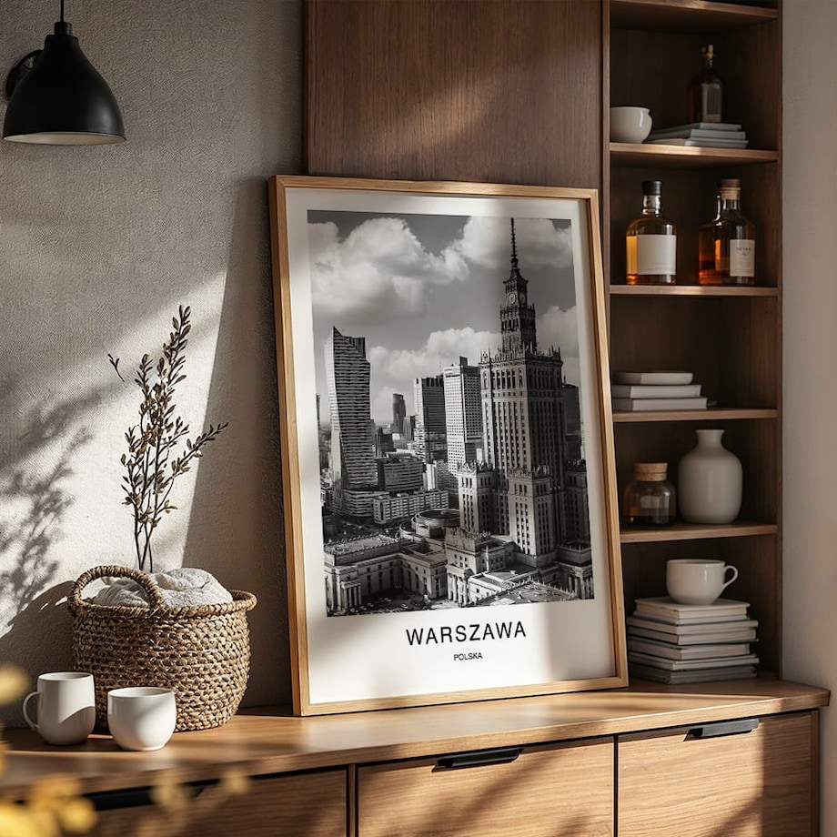 plakat warszawa 70x100