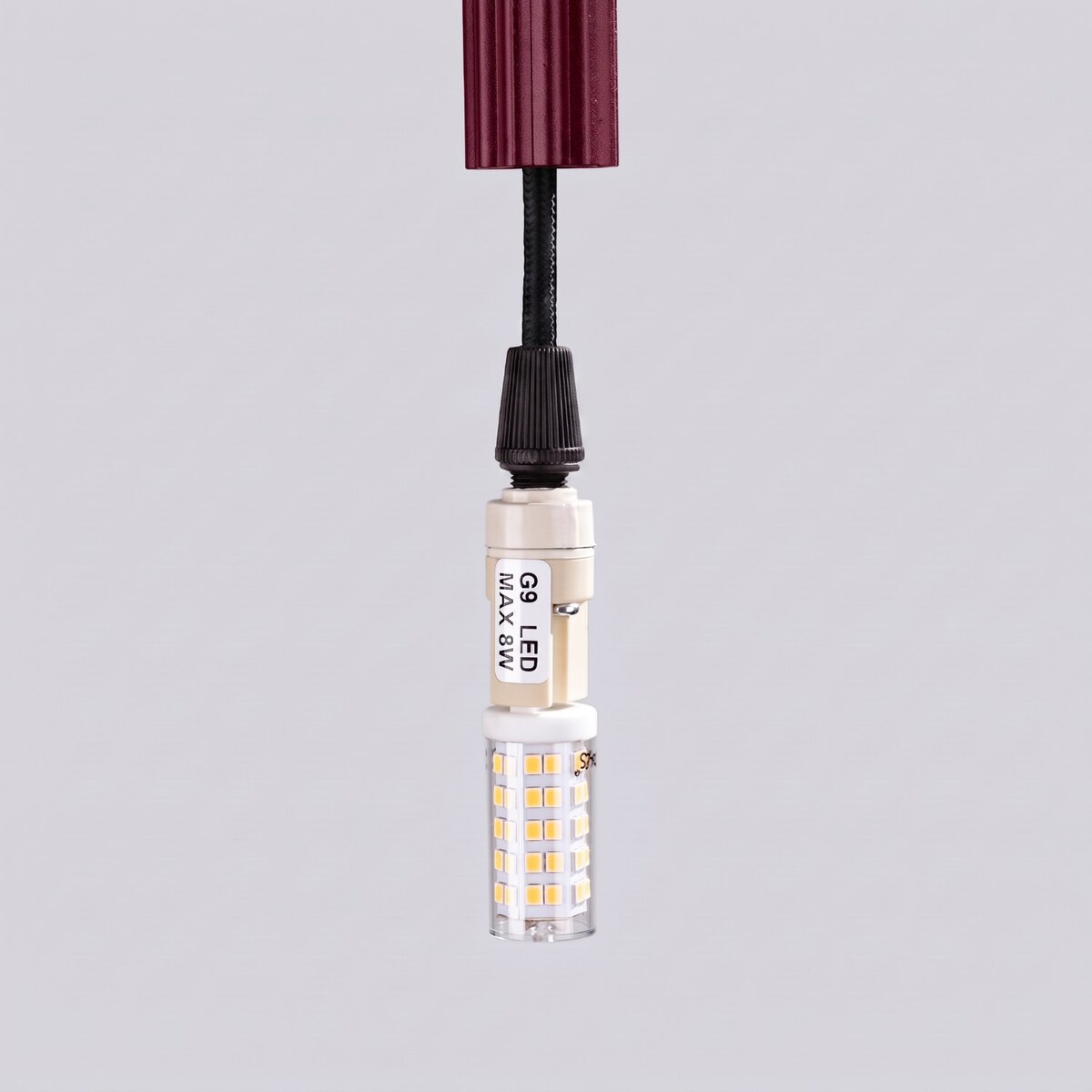 Lampa wisząca ARCHE 1 burgund