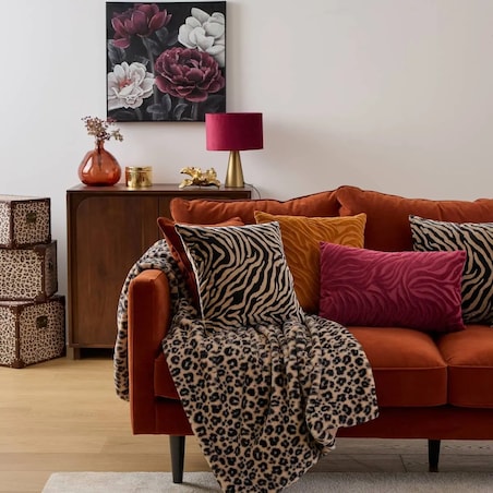 Poduszka dekoracyjna z motywem zwierzęcym 40x40 cm