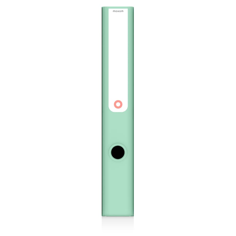 Segregator Na Dokumenty Stojący 5 Cm Wąski Plastikowy Nowoczesny Turkusowy