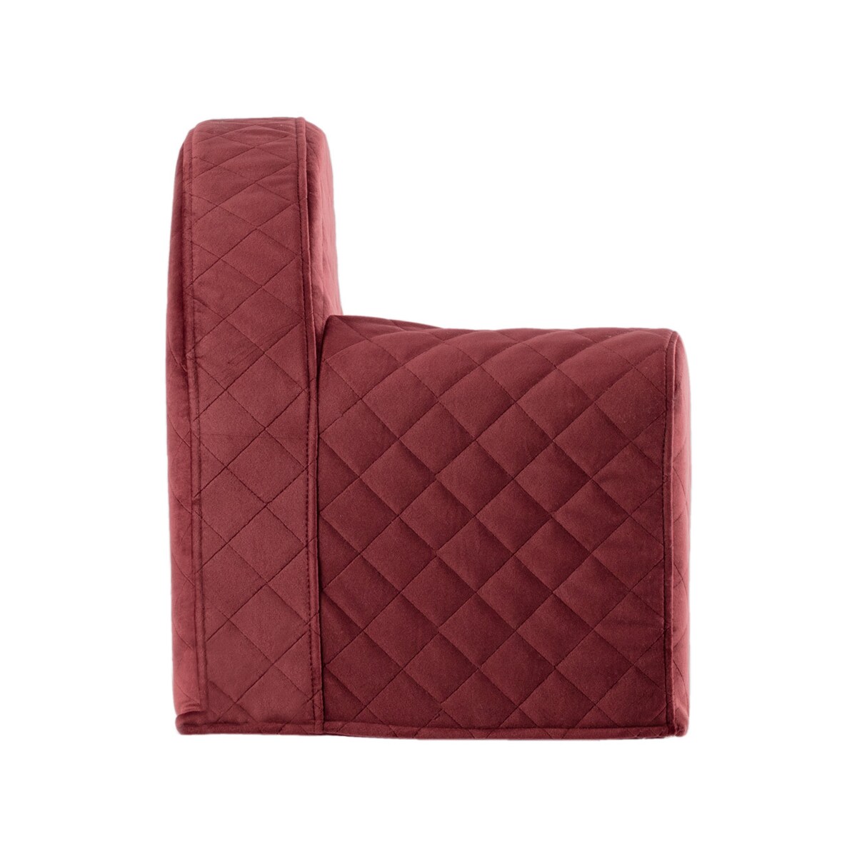 Fotelik Mati, bordowy, 52 x 34 x 41,5 cm, Posh Velvet