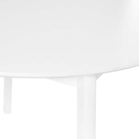 Stół do jadalni ROXBY Biały 100 cm 100 cm Drewno sosnowe