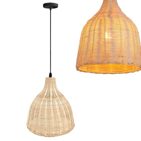 Lampa wisząca pleciona Boho Natural APP1645-1CP