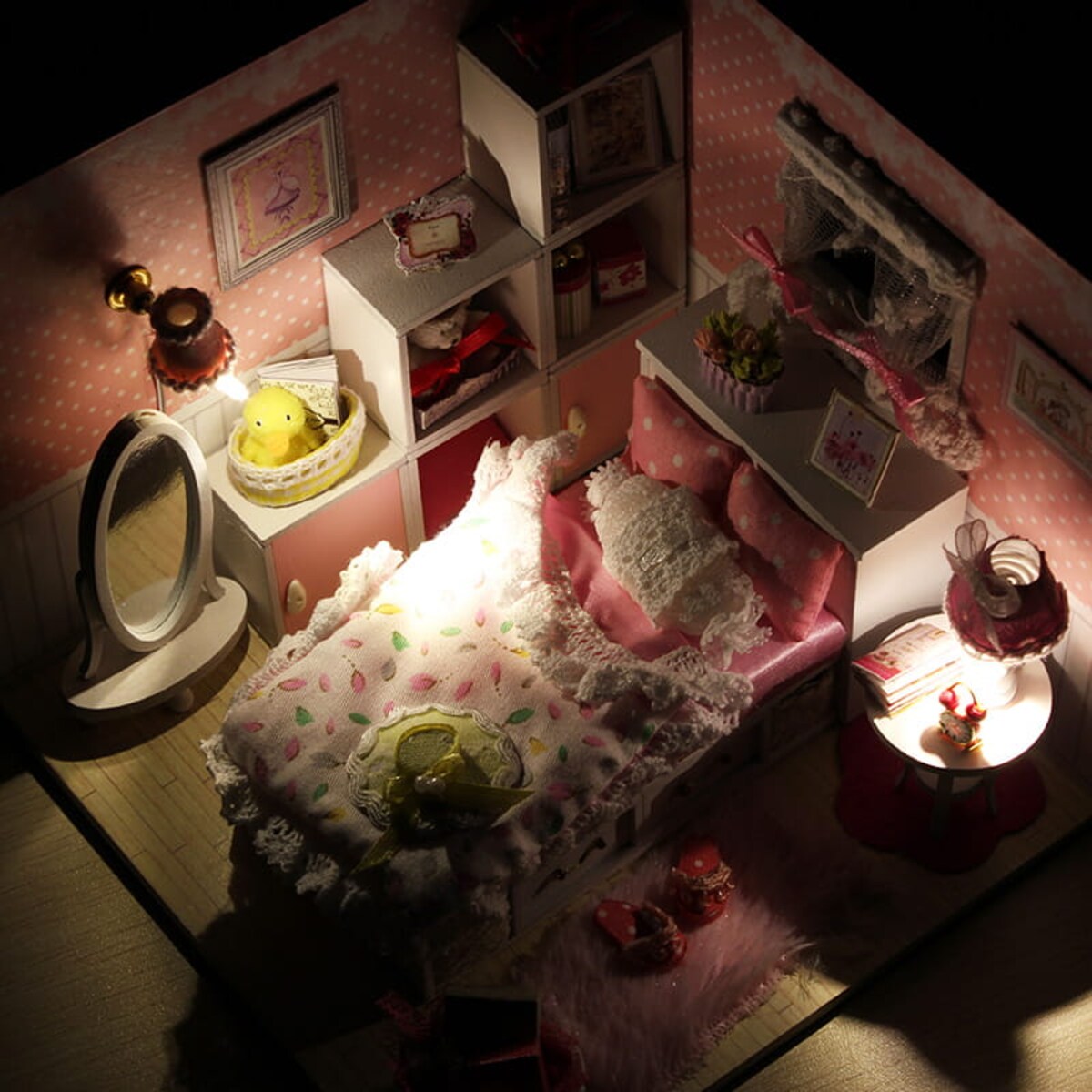 Miniaturowy domek - Pokój naszego aniołka