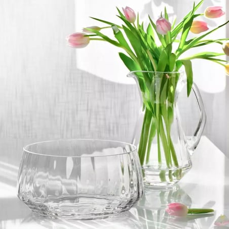 Salaterka miska misa Celebration 24 Szklana na Sałatkę z Pionowym Optykiem