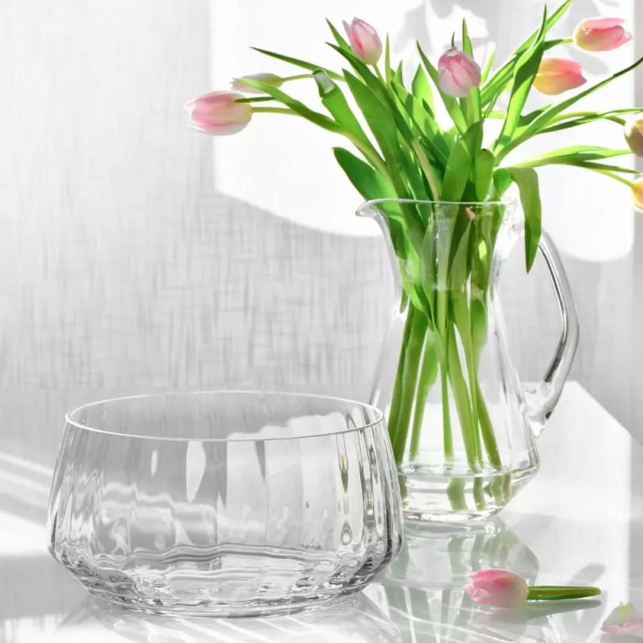 Salaterka miska misa Celebration 24 Szklana na Sałatkę z Pionowym Optykiem