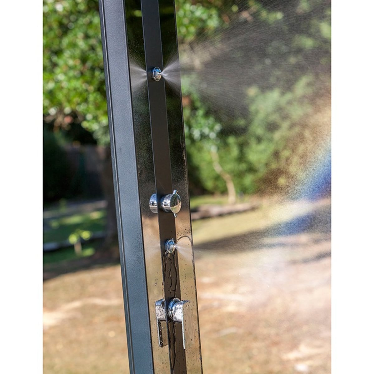 Prysznic ogrodowy basenowy solarny 38 L GRE