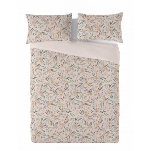 Pościel lniana LINEN druk(220x200+30-1,70x80+20-2)