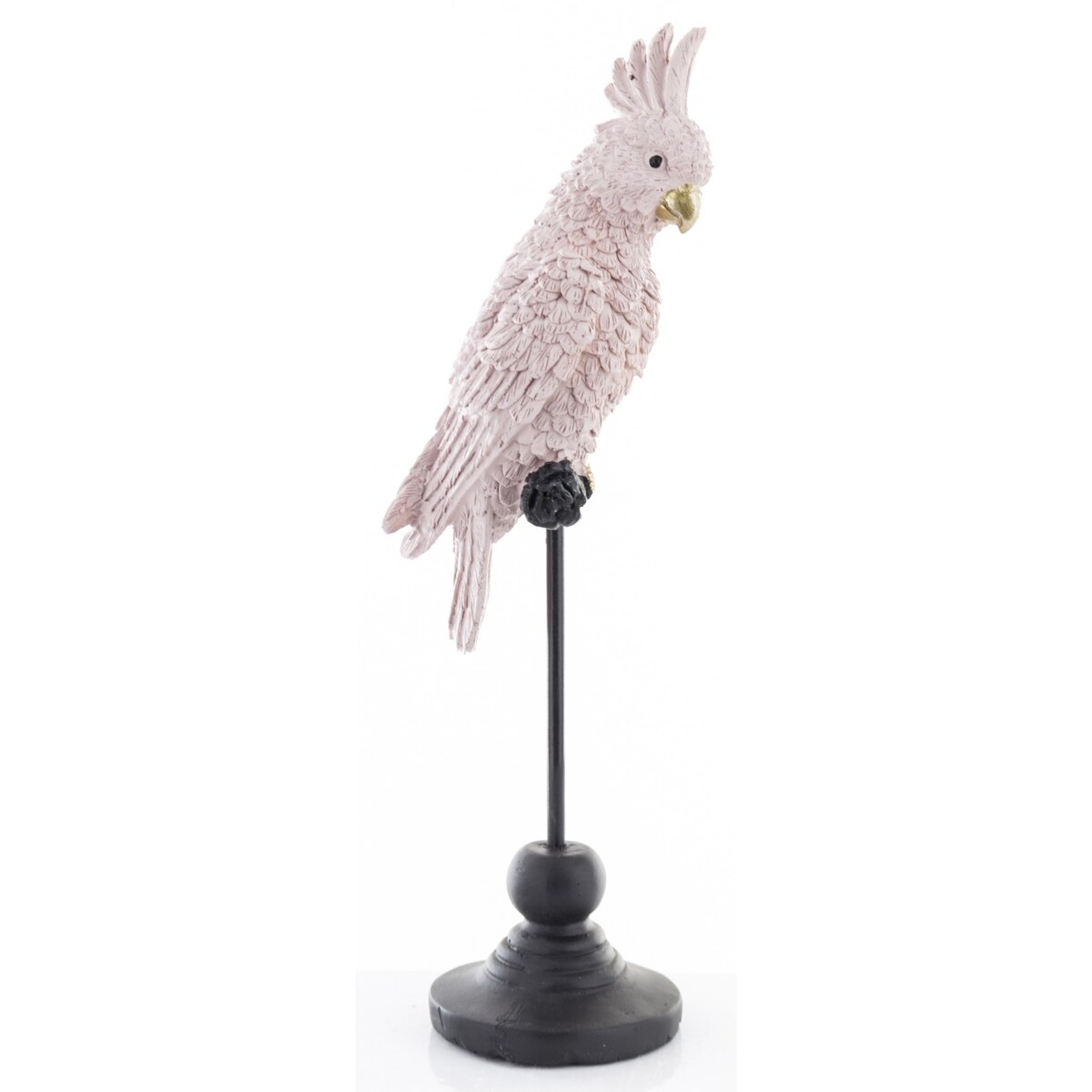 Dekoracja - papuga 27x7x7 cm PAPPAGALLO-2 różowa small