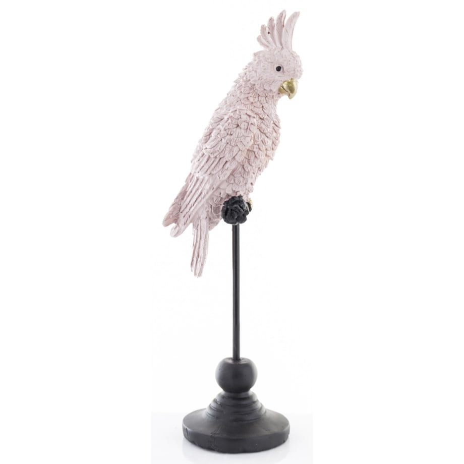 Dekoracja - papuga 27x7x7 cm PAPPAGALLO-2 różowa small