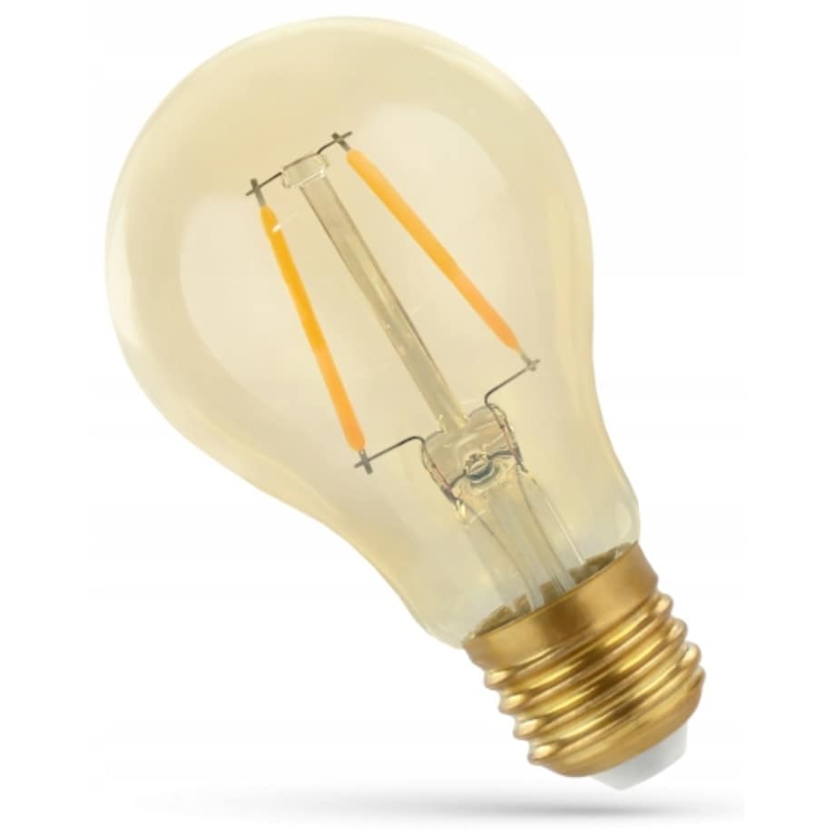 Żarówka Led Światło Ciepłe E-27 230V 2W Edison